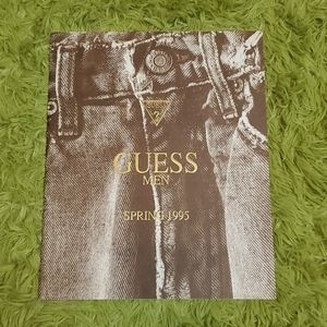 Guess Men Spring 1995 lookbook 90s fashion